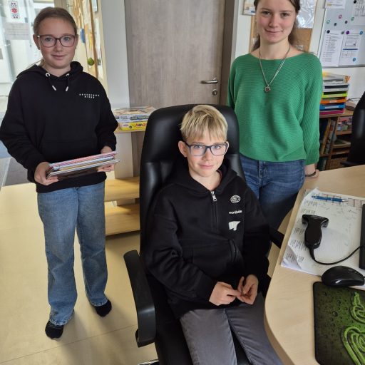 und hat dann prompt ihren Bruder David beim zweiten Mal mitgebracht!