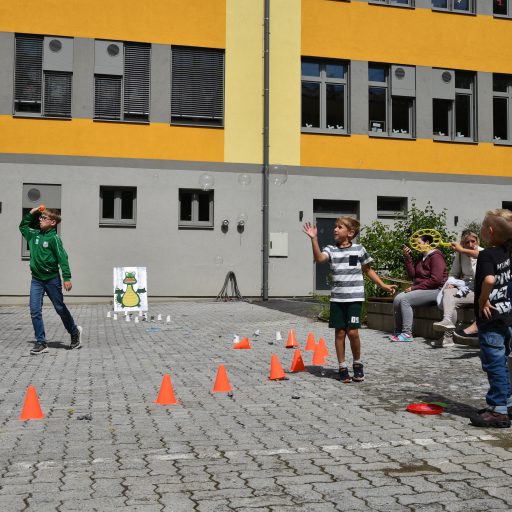Unsere Spielstationen wurden eifrig genutzt!