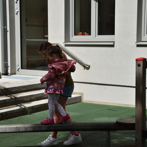Der Balancier-Parcours der Schulen Vitis war natürlich auch ein großes Highlight! 
