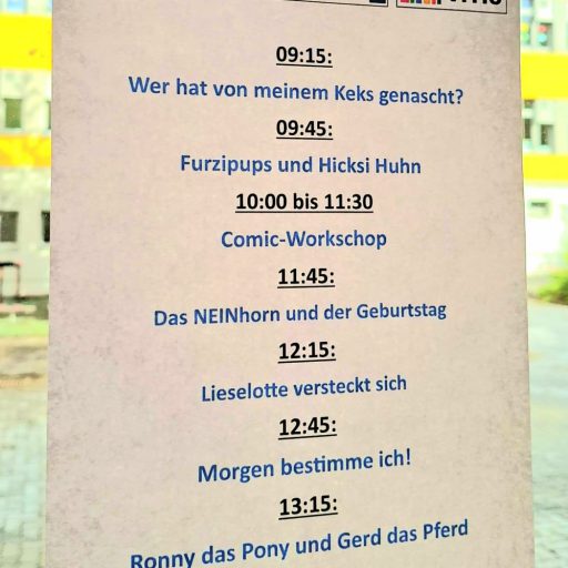 Auf unserer Leseinsel wurde fleißig vorgelesen und zugehört! 